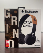 Skullcandy Grind Wireless Bluetooth On-Ear Headphones Black Tan S5GBW NEW Sealed