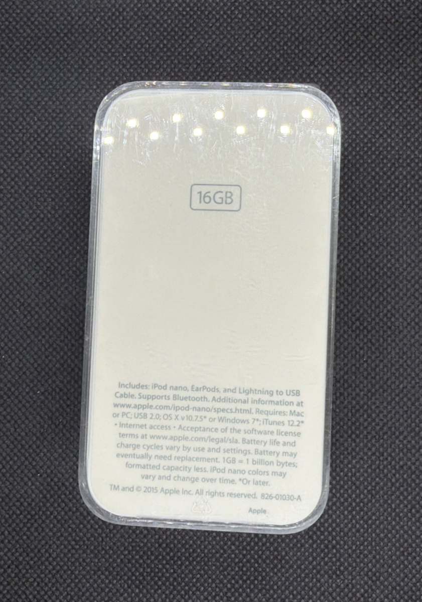 BRAND NEW Apple iPod Nano 7th Generation 16GB | eBay