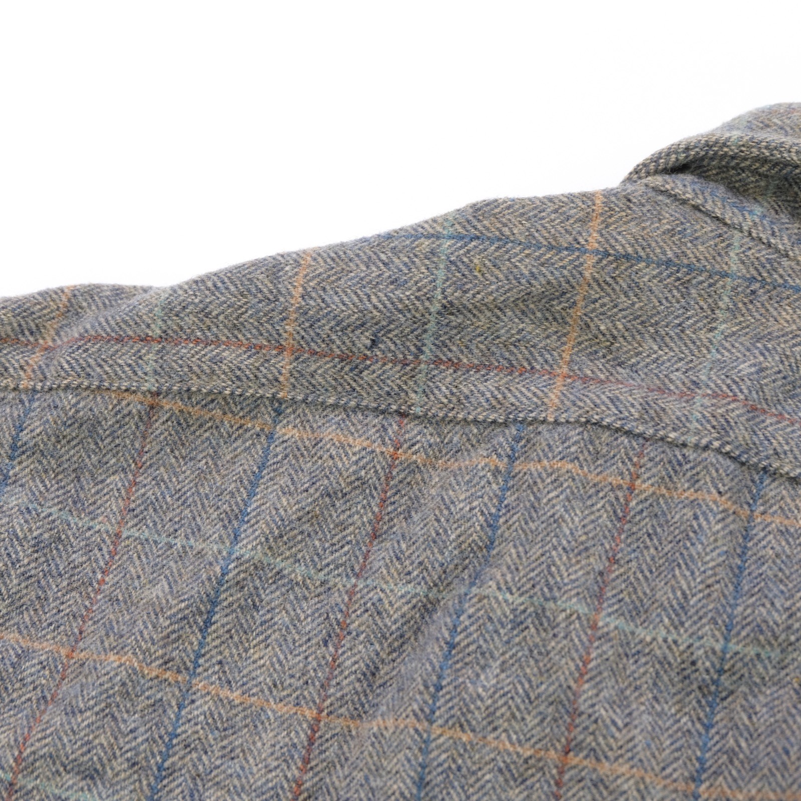 Rare Vintage PENDLETON Windowpane Check Plaid Cas… - image 7