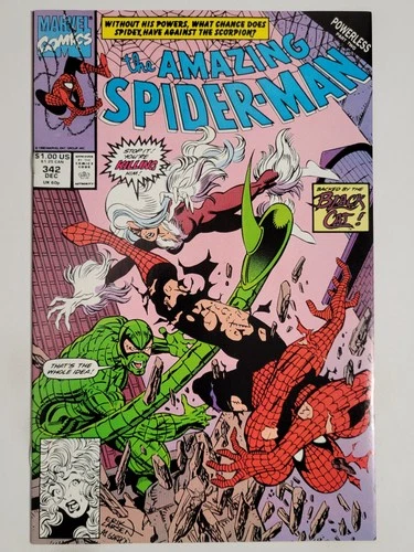 Amazing Spider-man #342 Marvel 1990 VF+ 8.5 1st appearance of Dr. Elias Wirtham