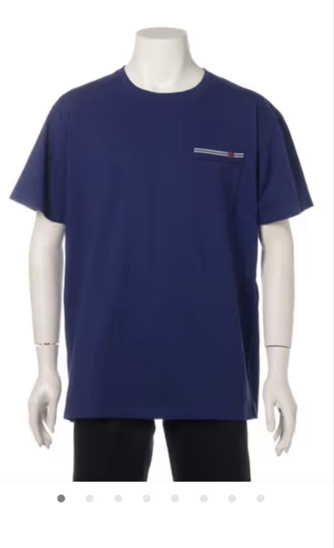 Gucci Double G 22 T-Shirt Mens Blue Size M Boxed 673710