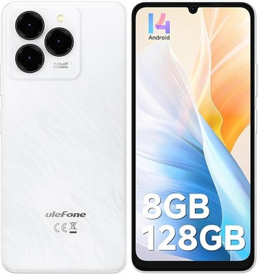 Ulefone Note 20 Pro Unlocked Smartphone, 8GB RAM + 128GB Storage, 6.75'' 90Hz Dis