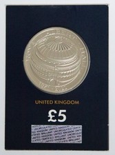 2021 £5 Coin  Anniversary Of The Royal Albert Hall Uncirculated.