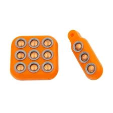 Muzzle-Loaders™ 209 Primer Caddy - Orange Silicone Primer Caddy - MZ1603