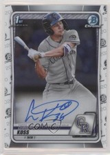 2020 Bowman Chrome Prospect Auto Christian Koss #CPA-CK Auto 0ou2