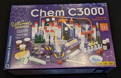 Thames & Kosmos 640132 Chem C3000 Chemistry Experiment Kit - Sealed NIB