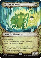 MTG English Mutable Explorer (Showcase) NM Normal Lorwyn Eclipsed