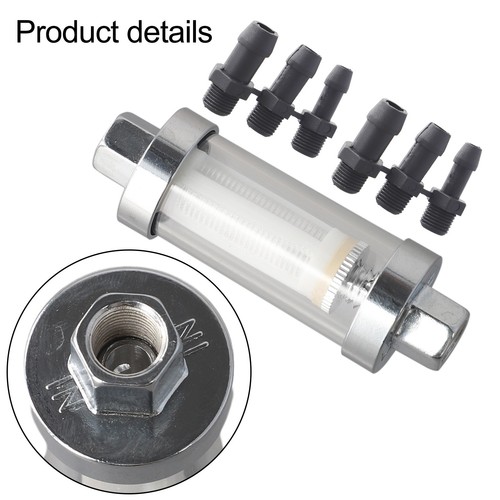 Effortless Installation of Inline Fuel Filters Compatible with Common Sizes - Picture 3 of 14