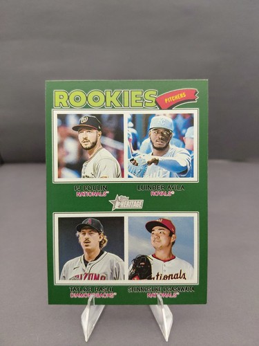 2026 Topps Heritage #391 Taylor Rashi / Shinnosuke Ogasawara / Luinder