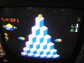 Qbert (Intellivision, 1983) with manual Tested and working