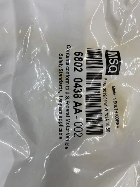 Almohadilla de pedal Dodge Journey 2009-20 OEM# 68020438AA Foto 4 de 4