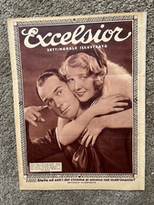 Vintage ANITA PAGE WILLIAM HAINES LEILA HYAMS Italian Mag 1930