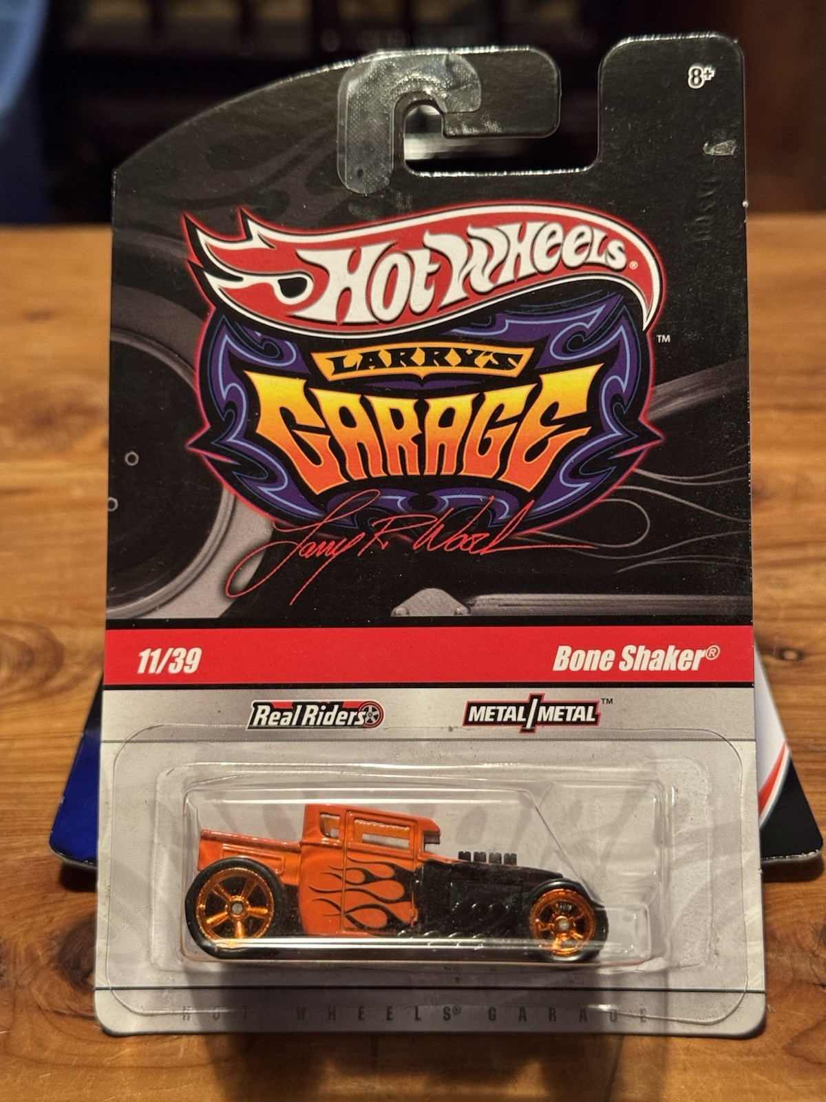 Hot Wheels 2009 Larry's Garage Real Riders Bone Shaker 11/39 - NEW!!!