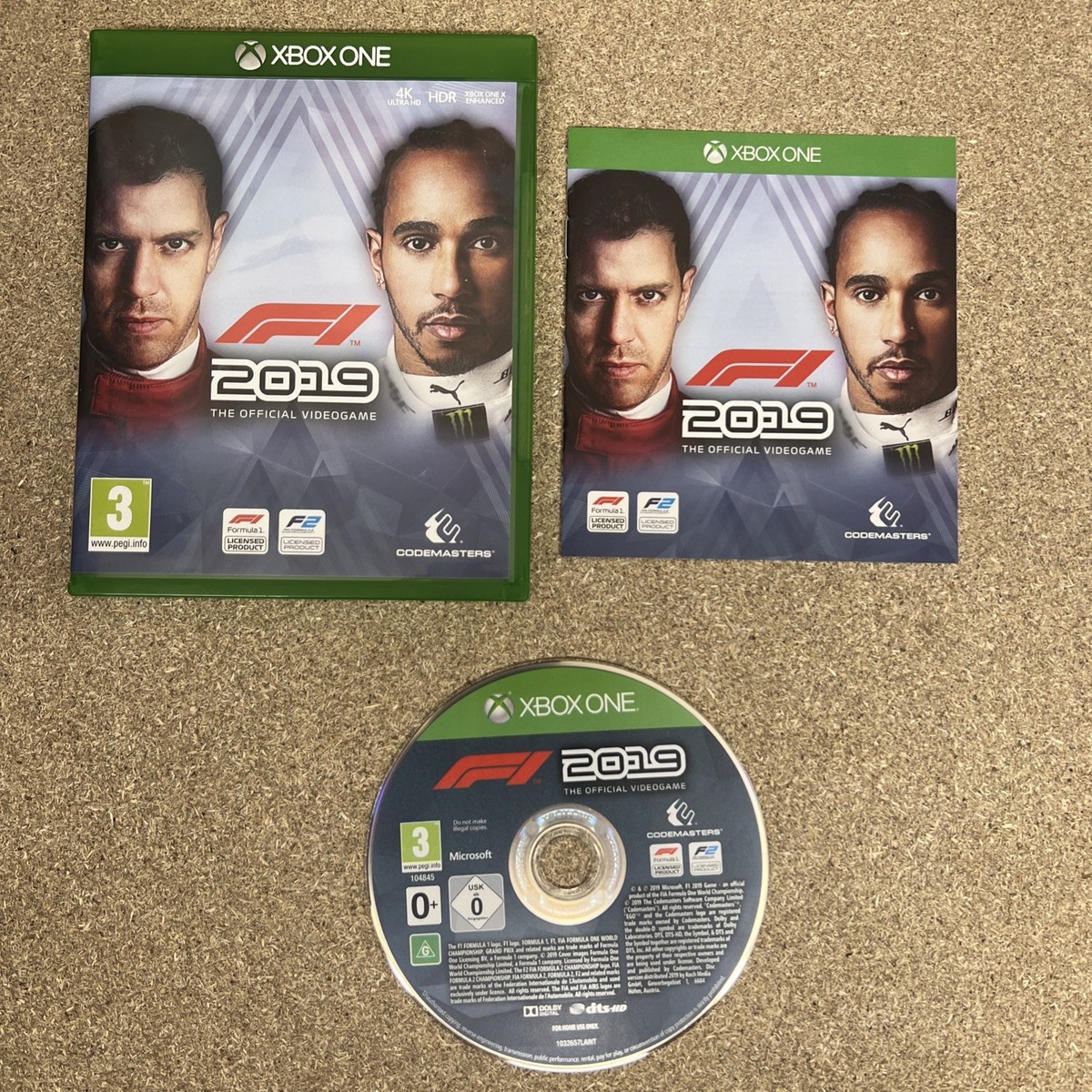F1™ 2019 The Official Videogame (Xbox One) [Complete Tested
