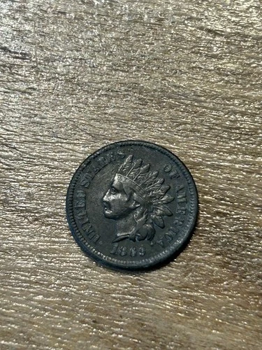 1869 Indian Cent XF