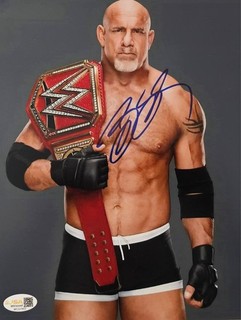Bill Goldberg autographed signed 8x10 photo WWE WCW JSA COA