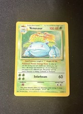 Wizards of the Coast Venusaur Base Set Holo Rare 15/102 100 HP on eBay