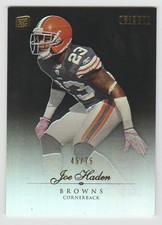 JOE HADEN 2010 Topps Tribute BLACK RAINBOW Rookie Card #53 SP RC /75 Browns. rookie card picture
