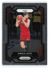2023-24 Panini Prizm #121 Nikola Jovic Miami Heat