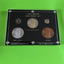 Tony Gwynn 1995 Proof Coin Set Environmint 1995 All Star Game Ltd. Edition Of 95