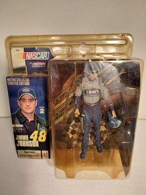 McFarlane 2004 NASCAR Jimmie Johnson Lowe's Racing Series 2 Action Figure