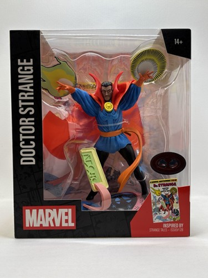 #ad NEW MARVEL x McFARLANE TOYS RED PLATINUM DOCTOR STRANGE Strange Tales NIB $39.99