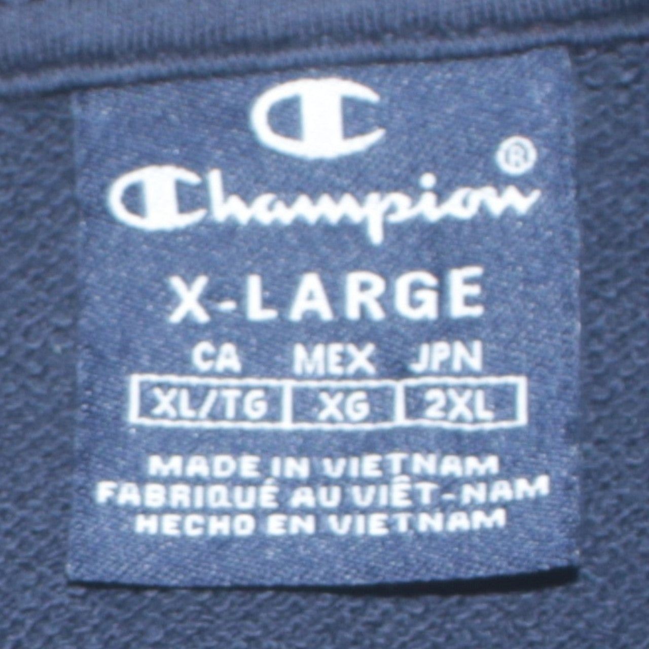 Champion Blue Hoodie Mens Xl image 6