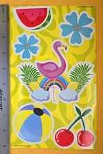 "Hello Summer!" Vinyl Decal Large Format Sticker Sheet