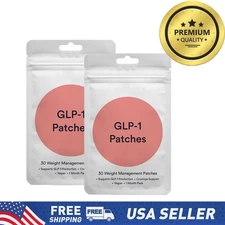 ( 2 Packs) 30 Metabolic Balance Patches,Berberine, Steady Release, Vegan USA