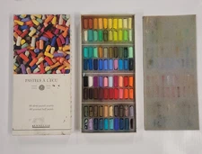 Pastels A L Ecu Sennelier Extra Soft Pastels Half Stick Set 80/Pkg