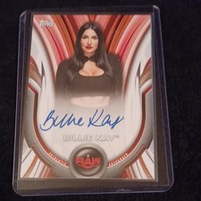Topps 2020 WWE Women's Division Roster Autographs Billie Kay Serial #A-BI /199