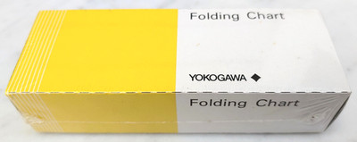 YOKOGAWA B956BBX Folding Chart Paper New Old Stock in Factory Sealed Package