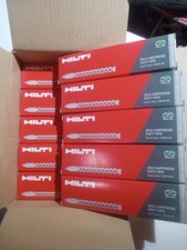 HILTI DX 6 TITANIUM CARTRIDGE 6.8/11 M10/ 1K .27 CAL SHOTS, FULL CASE.