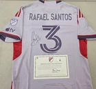 Orlando City SC RAFAEL SANTOS Signed Match Game Used Soccer Jersey 2024 Season L