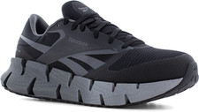 Men's FloatZig Athletic Work Shoes - Black and Gray
