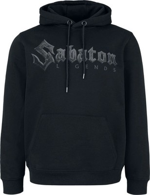Sabaton Kapuzenpullover Herren Black Logo schwarz Band-Merch, Bands
