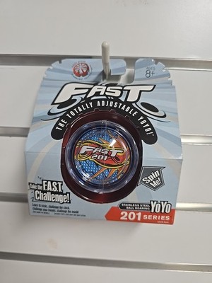 Vintage Hasbro 2004 FAST Adjustable YoYo Blue 201 Series