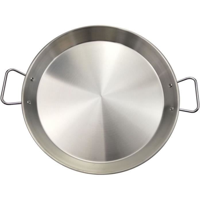 Plat a paella BAUMALU 40 cm en acier pour cuisine conviviale