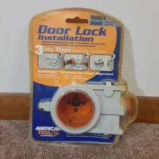 American Tool Companies 17104 Metal/Wood Door Lock Installation Tool Kit