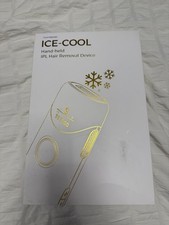  NEW IN BOX Easy Hair Removal at HOME with 5  Ice Cooling, Painless IPL Laser