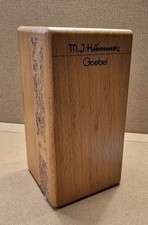 Werbeaufsteller Holz Goebel Hummel Werbung Schaufenster Dekoration 8x8x16 (7)