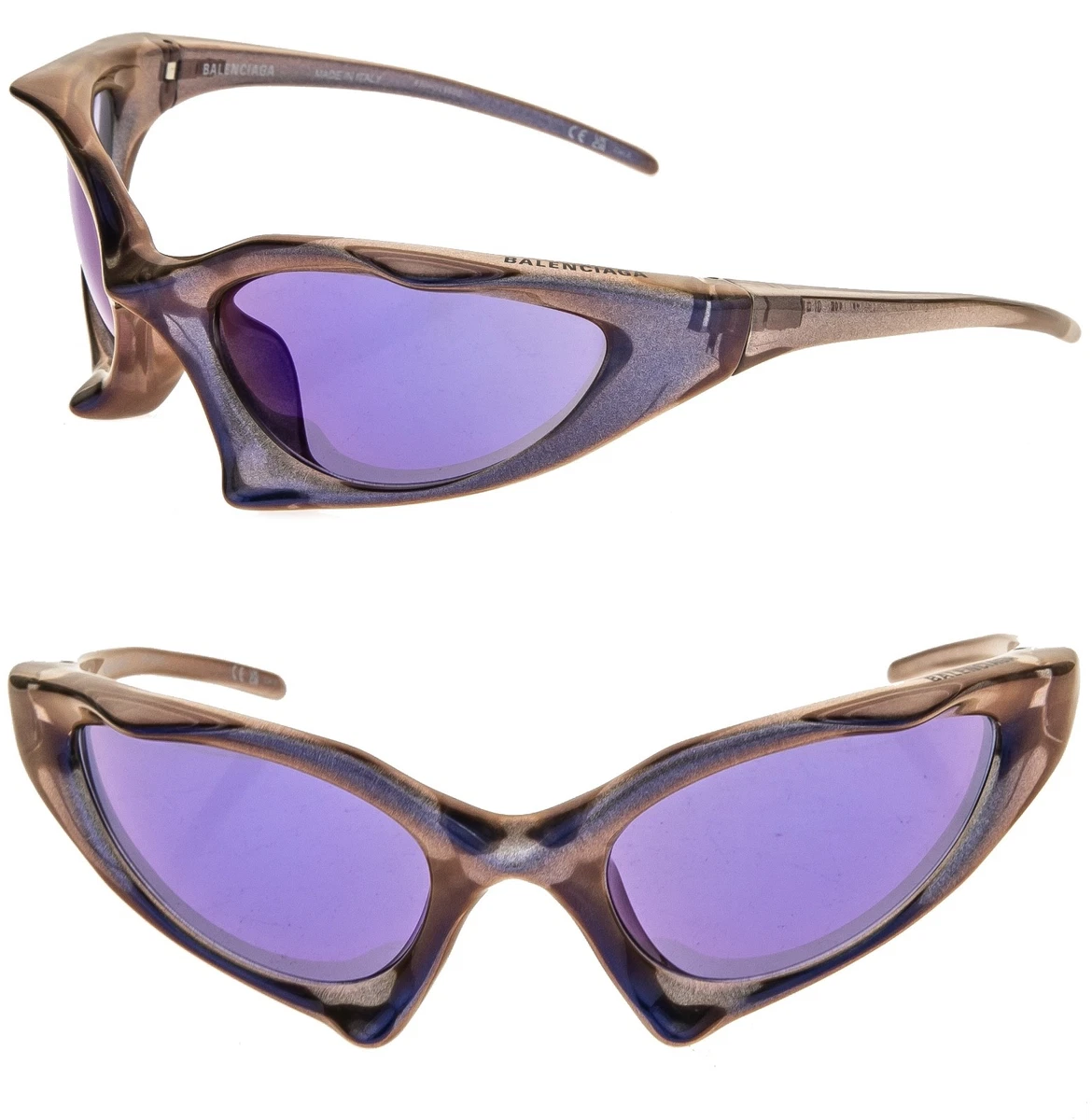 Balenciaga Purple Sunglasses for Men for sale | eBay