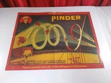 Vintage Pinder French Circus Poster Reprocuction