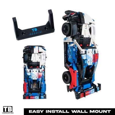 Vertical Wall Mount for LEGO Technic BMW M4 GT3 EVO Race Car-42226
