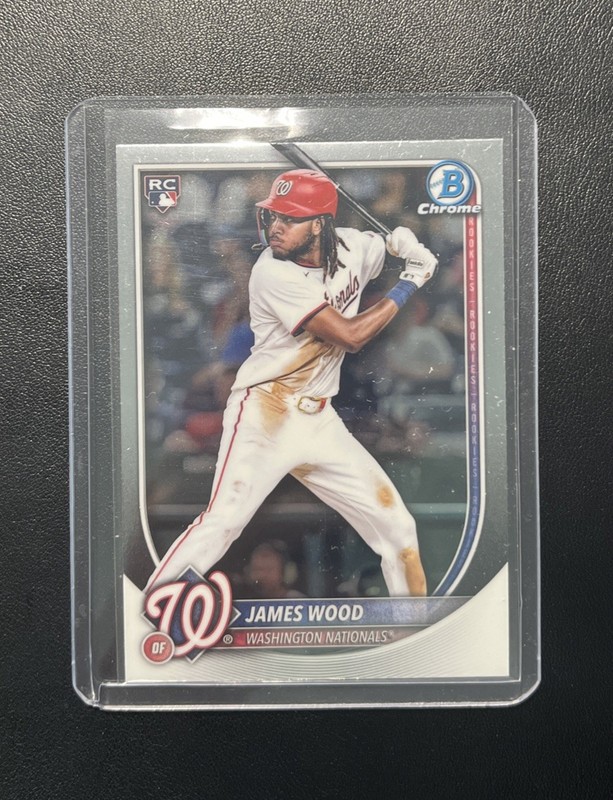 James Wood RC - 2025 Bowman Chrome #29 - Washington Nationals