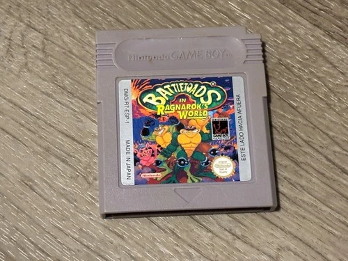 Battletoads in Ragnarok's World Nintendo Game Boy Cleaned & Tested Authentic