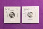 New Listing2026 P & D Emerging Liberty Dimes "BU"  In Coin Flips! **FREE SHIPPING**#wj492