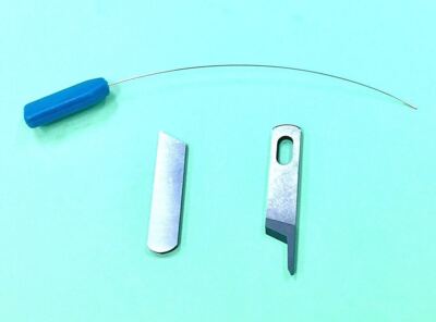Lower Knife&Upper Knife #410295+412585+ Looper Threader  Juki/Bernina/Bernette