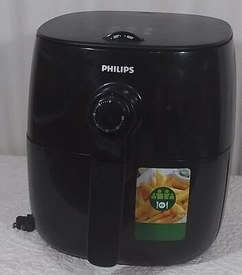 Philips TurboStar Technology Viva Collection Airfryer - HD9621 -Black