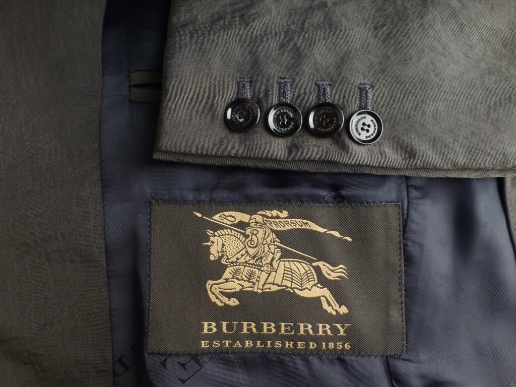 Burberry Prorsum Suit 36R? W32 Italy Military Great Condition Green
